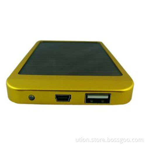 Best Portable Solar Charger with 5000mAh Capacity, Used for Mobile, with Free Sample